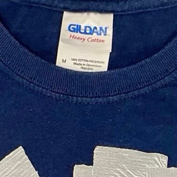 Gildan Mr Fix-It Men’s M Navy Blue Funny Graphic Tee Holiday Gift - Picture 4 of 6